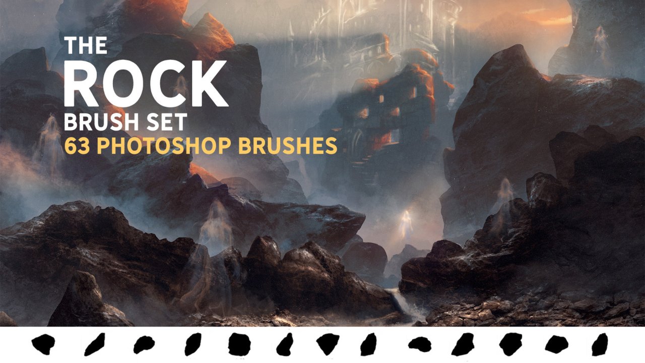 The Rock Brush Set