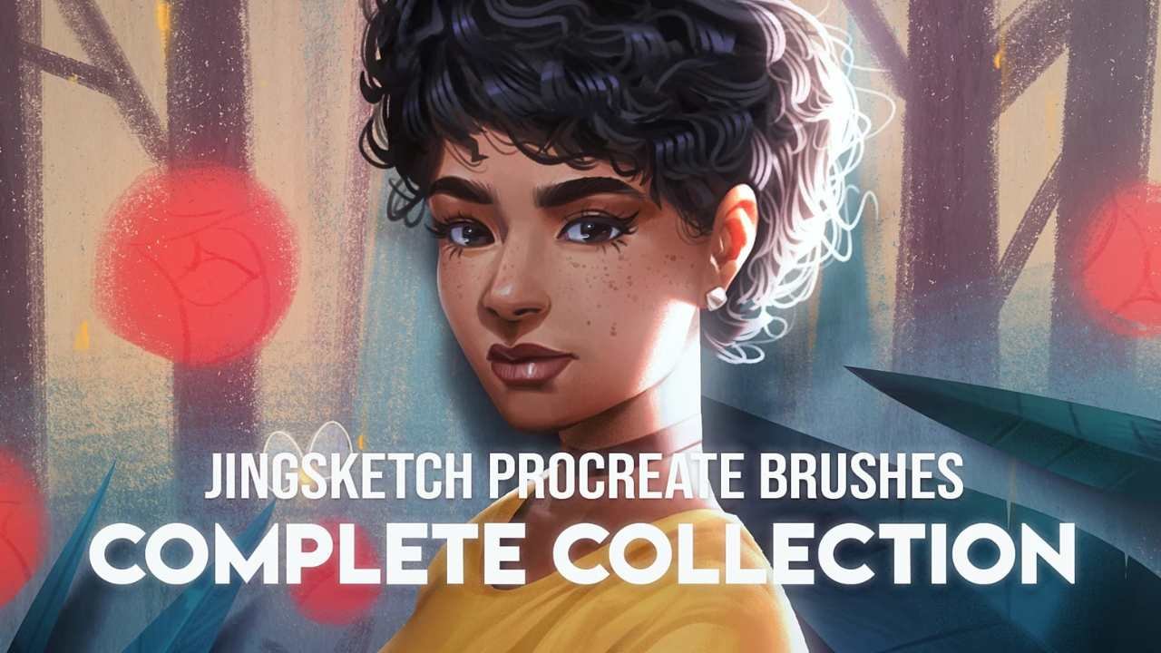 Jingsketch Procreate Brushes Complete Collection v2.2