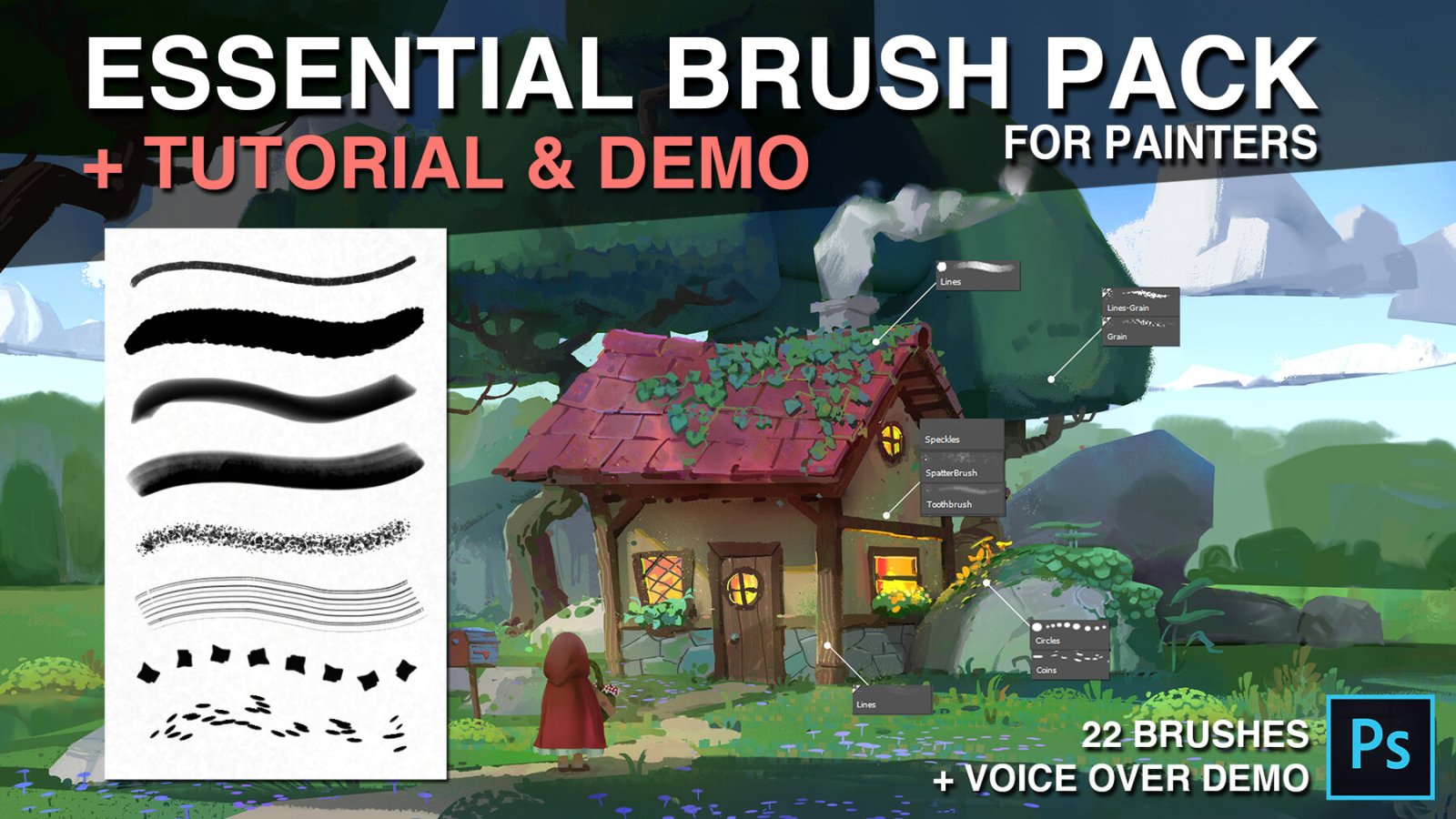 Essential brushpack for painters