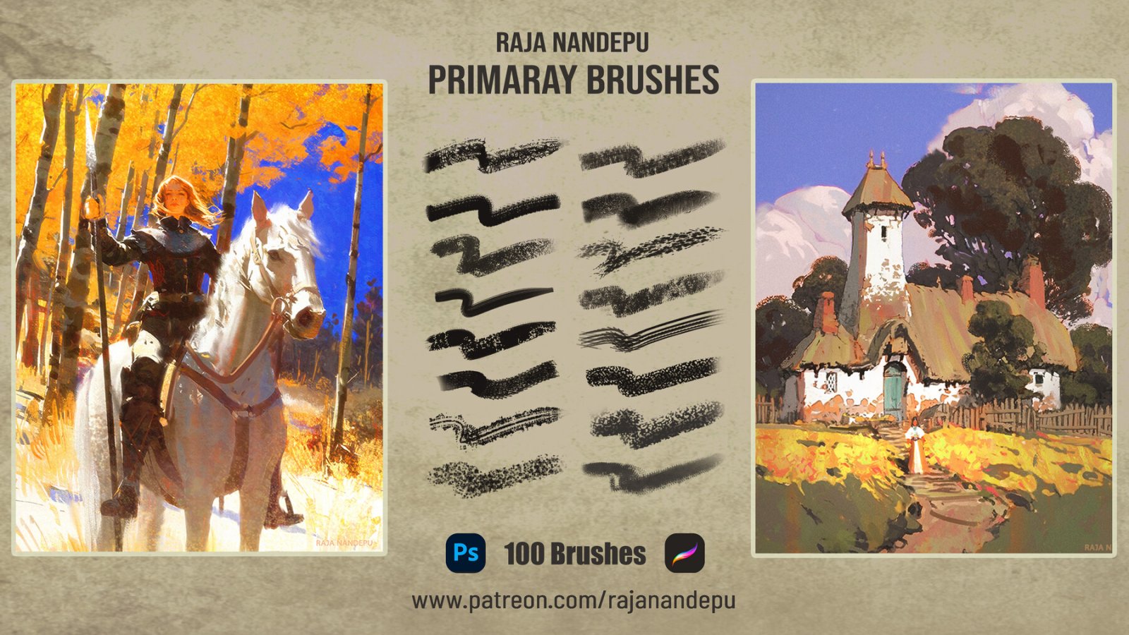Primary brushes